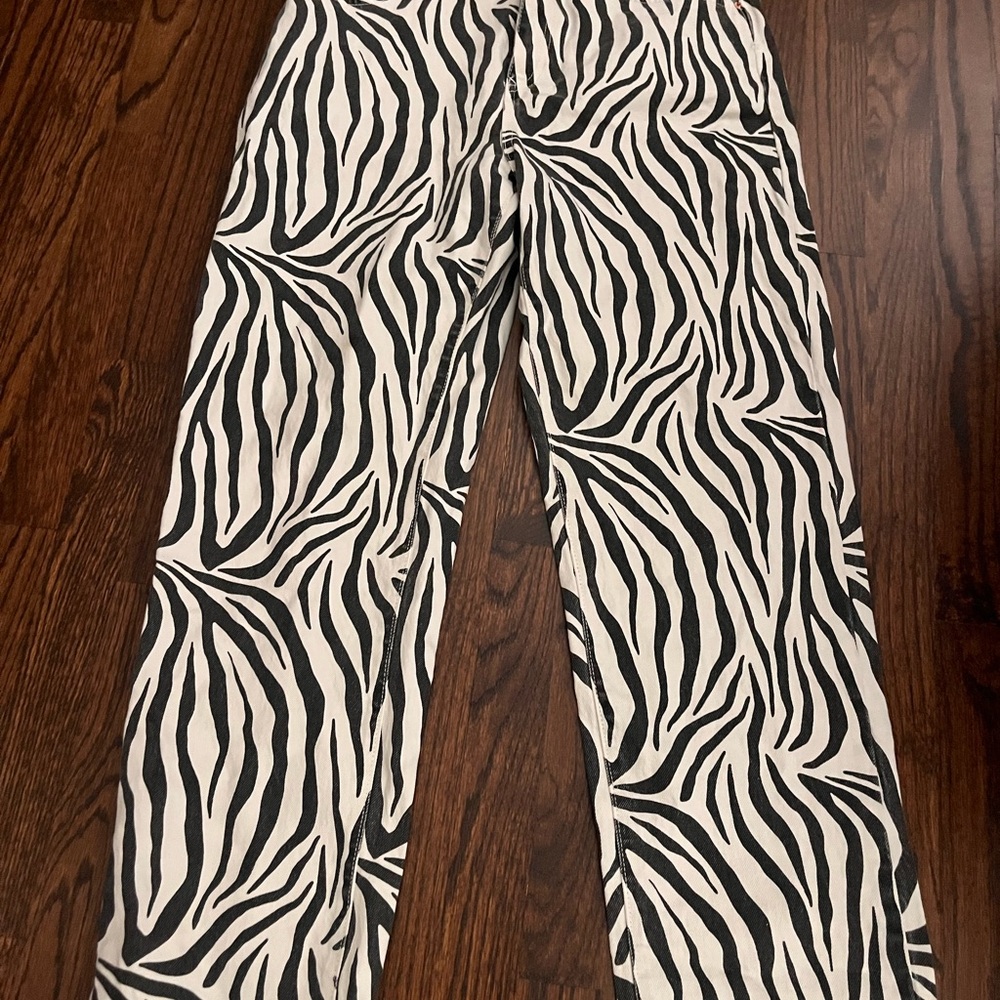Zara Zebra Print Women's Pants